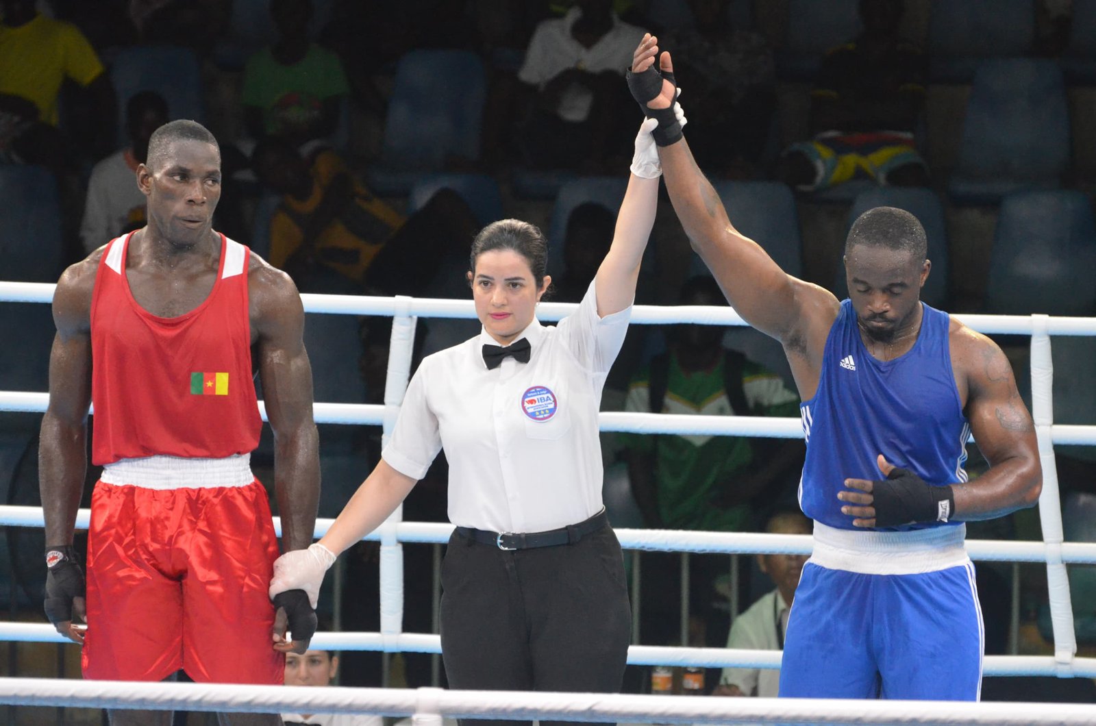 Yann Mike Alogo celebra su victoria